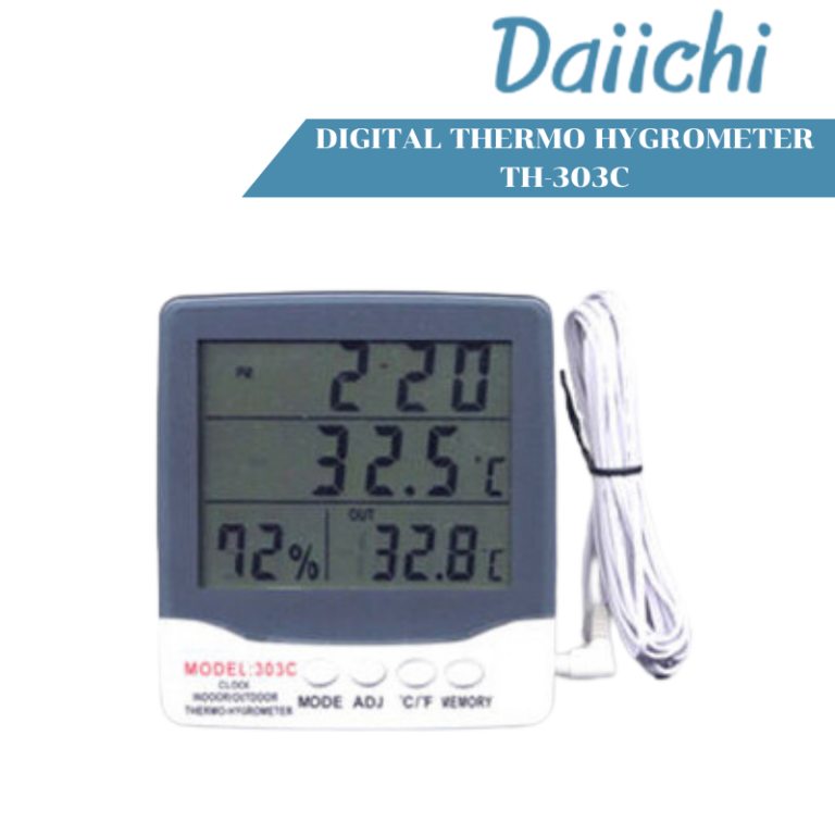 DIGITAL THERMOHYGROMETER [TH303C] SCaL