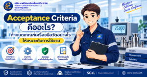 Acceptance Criteria คืออะไร และกำหนดเกณฑ์เครื่องมือวัดอย่างไรให้เหมาะกับการใช้งาน