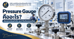 Pressure Gauge คืออะไร เลือกช่วงวัดอย่างไร และทำไมต้องสอบเทียบ