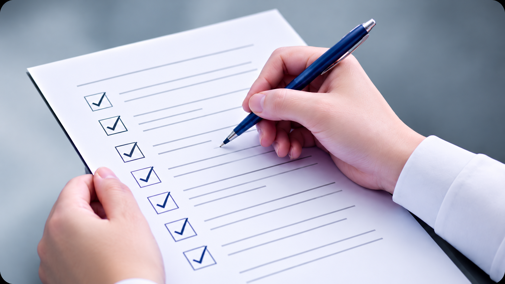 การตรวจสอบและบันทึกผลตาม Checklist