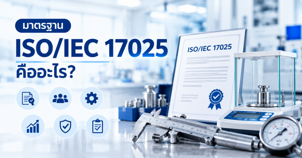 มาตรฐาน ISO/IEC 17025 สำหรับห้องปฏิบัติการทดสอบและสอบเทียบ พร้อมเครื่องมือวัดและอุปกรณ์สอบเทียบ