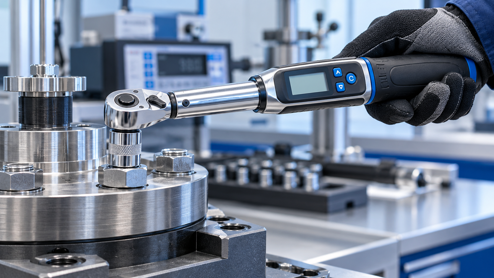 Torque Wrench สำหรับวัดแรงบิดและงานสอบเทียบแรงบิดในห้องปฏิบัติการ